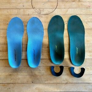 Superfeet Insole Bundle Casual Pain Relief All Purpose Support Women’s 8.5